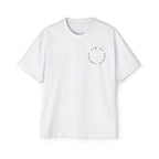 Smiling Tee — Men's Oversized Smile Graphic T-Shirt